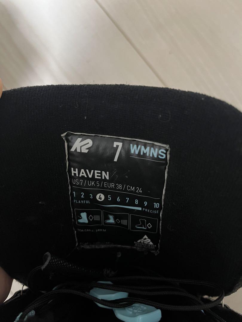 超美品　K2 HAVEN 24cm スノボブーツ
