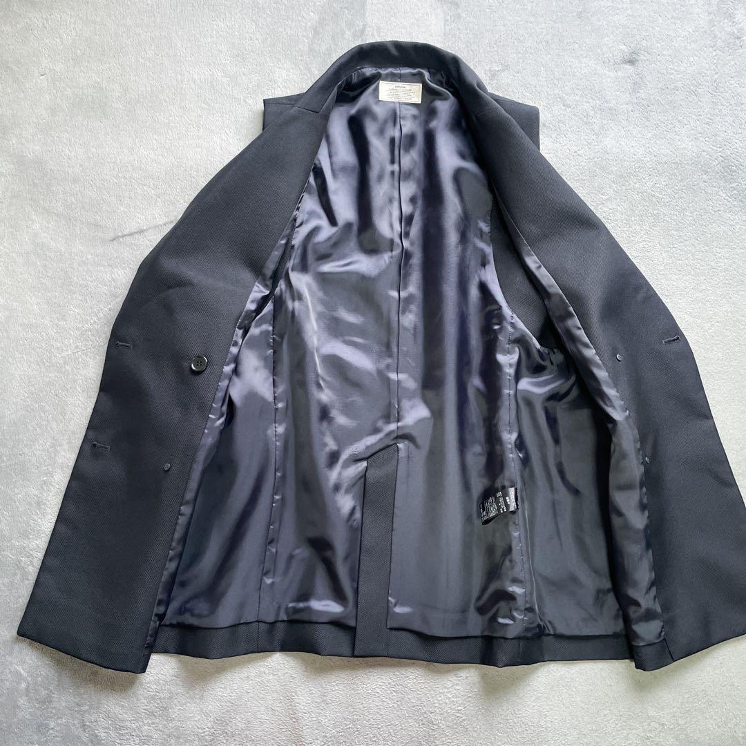 極美品　ジャーナルスタンダード　relume　T/Wギャバネイビージレ　金ボタン