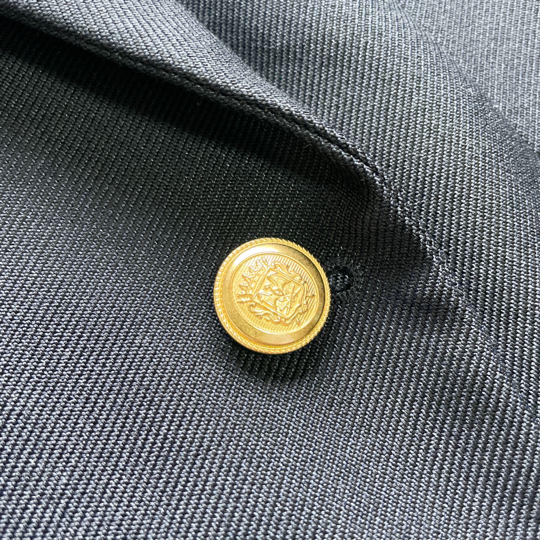 極美品　ジャーナルスタンダード　relume　T/Wギャバネイビージレ　金ボタン