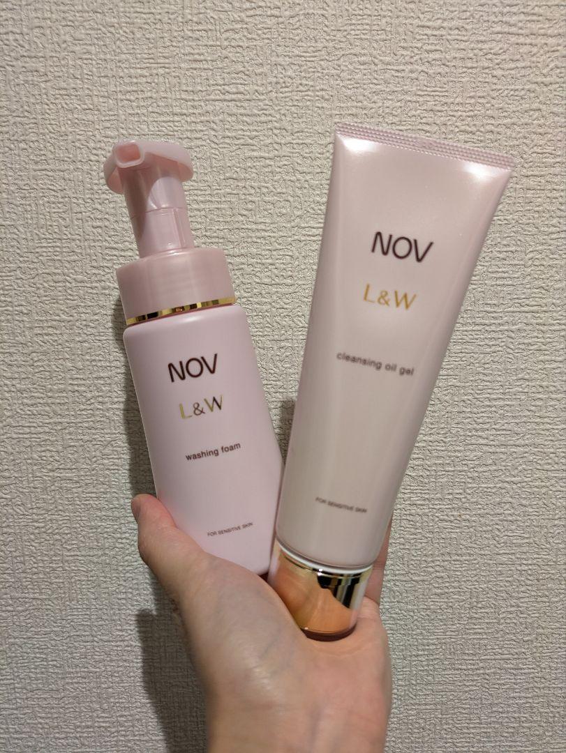 NOV L&W 洗顔フォーム & クレンジングオイルジェル
