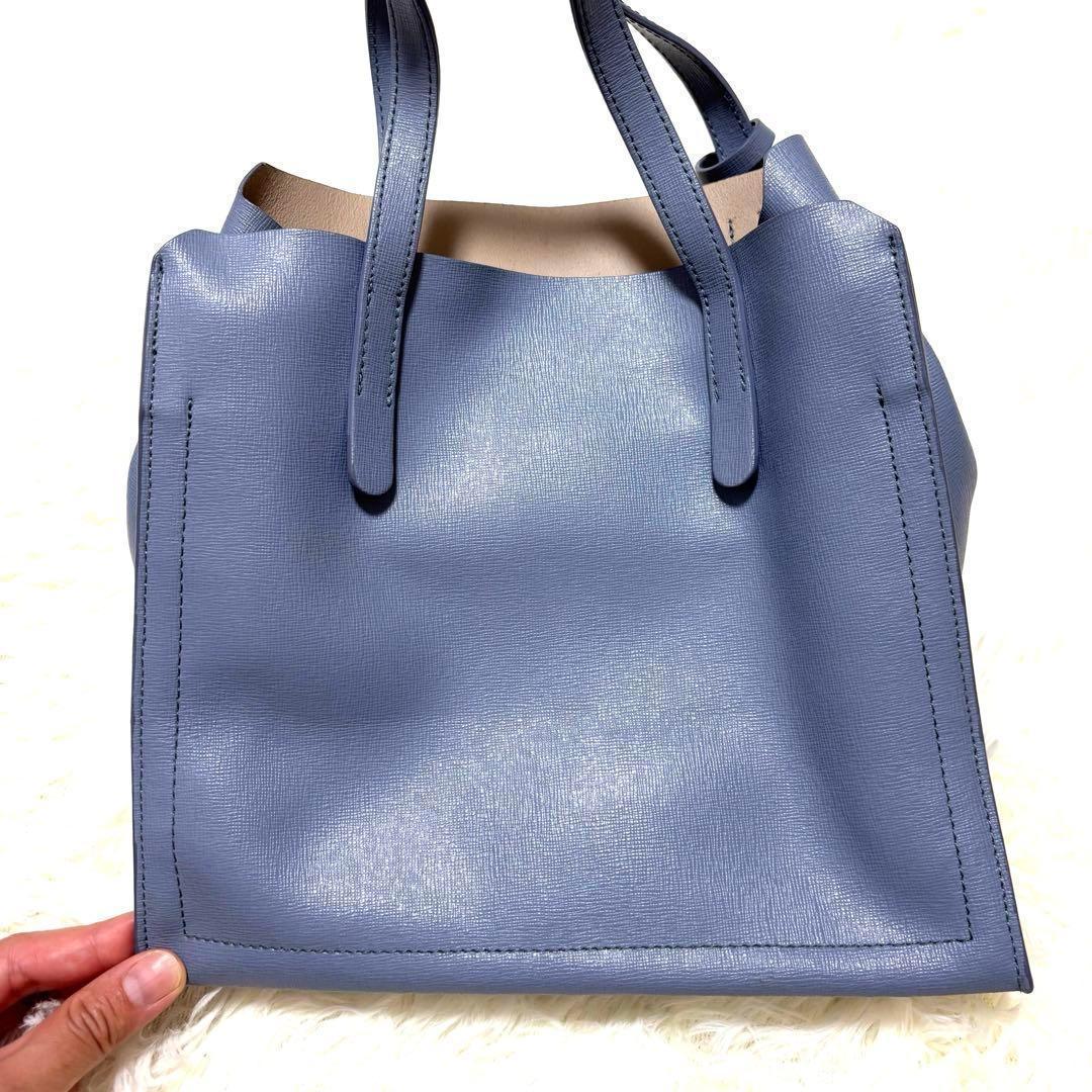 福袋セール FURLA フルラ ブルー トートバッグ サリー ブルーグレー Sサイズ バッグ