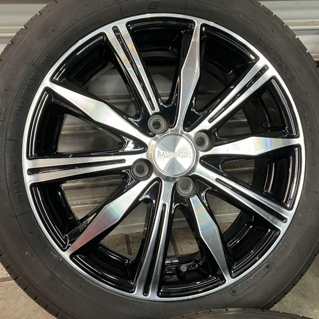 【3409】21/22年 165/55R15 TY SD-k7 バルミナ K10
