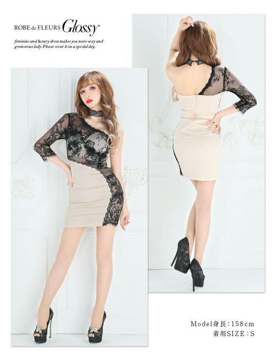 ROBE de FLEURS Glossy グロスオブレーシードレス Cb8hF-m84560584816 人気在庫