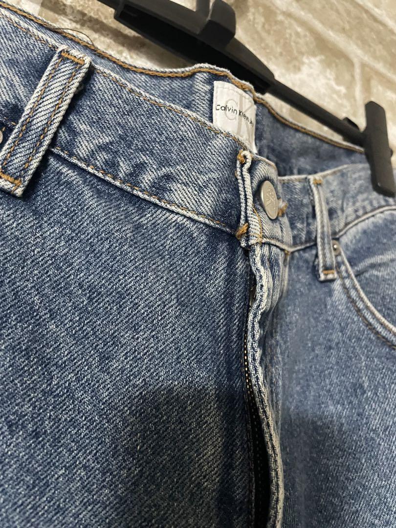 ビンテージ 90s カルバンクライン　メンズL W32 ストレートデニム　ck