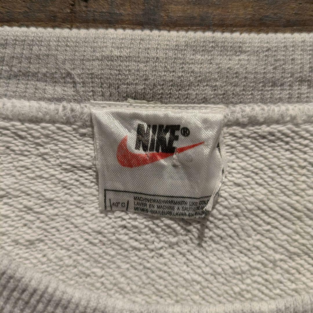 USA製　90s　銀タグ　OLD NIKE　肉厚　スウェット　ビックスウッシュ