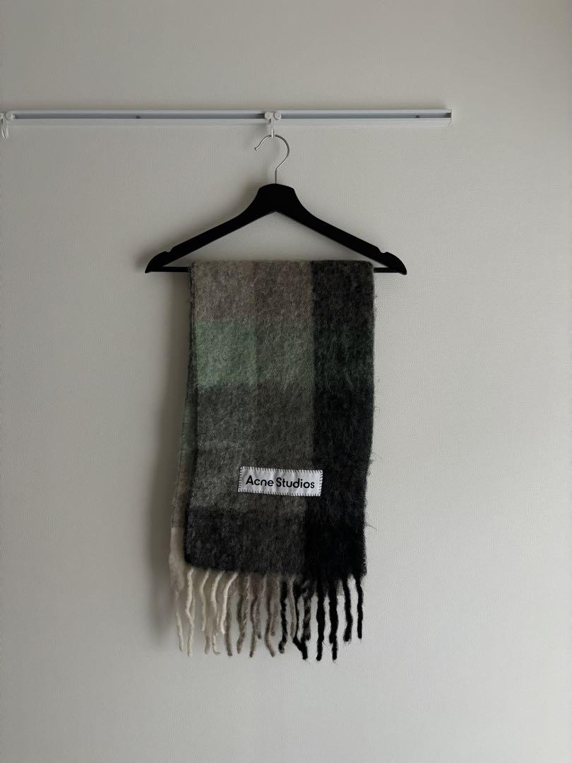 Acne Studios チェック柄マフラー