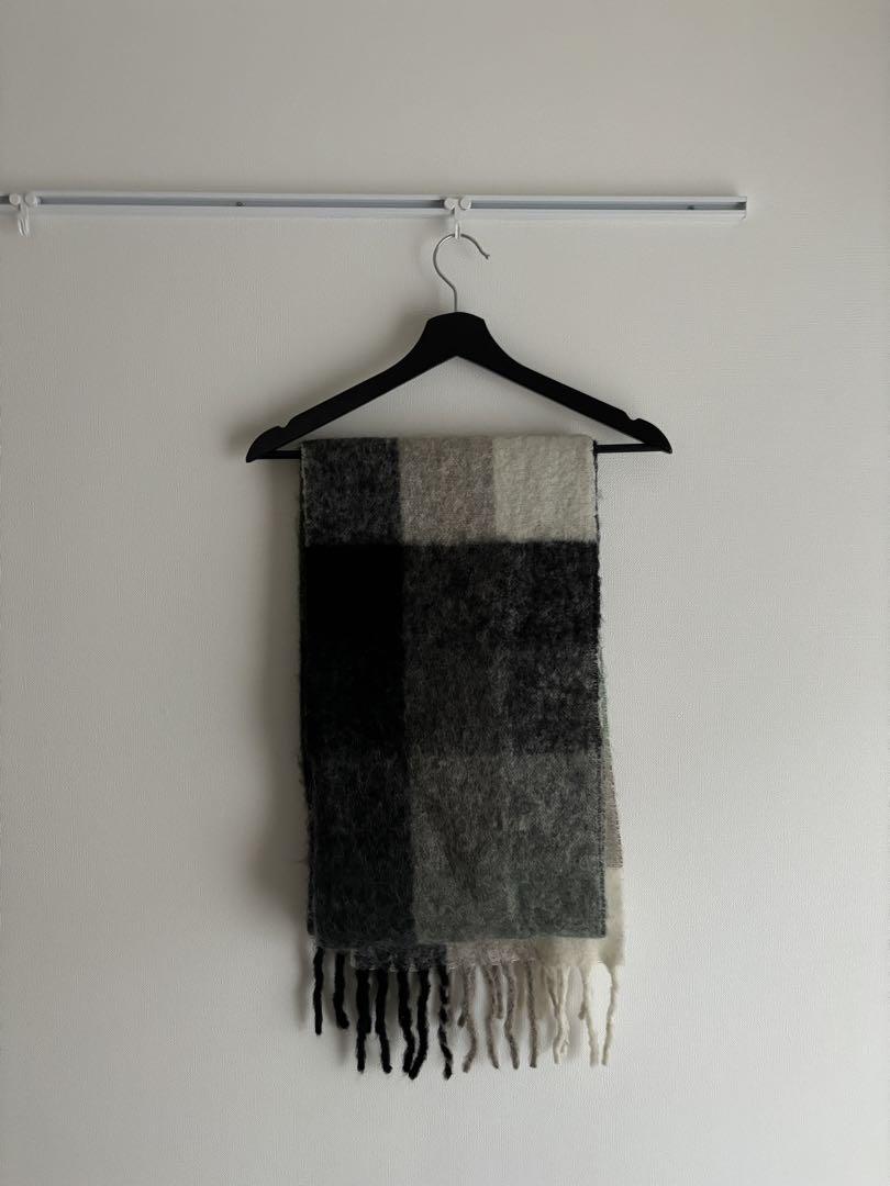 Acne Studios チェック柄マフラー