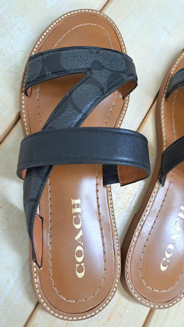 美品　コーチ　COACHのサンダル