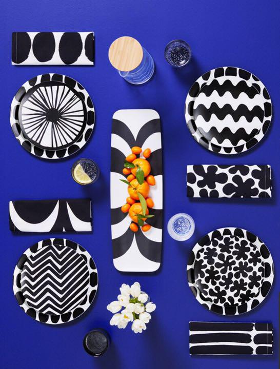 Marimekko コラボ サービングトレー pt5Zu-m84562524314 x Target お得大特価