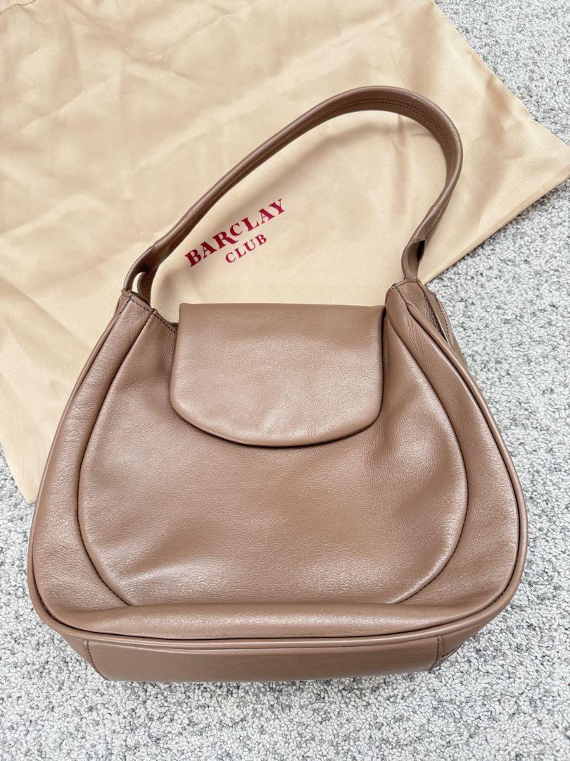 BARCLAY レザーピンクベージュ ショルダーバッグ