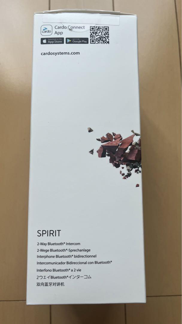 アクセサリー cardo SPIRIT 2 way bluetooth intercom