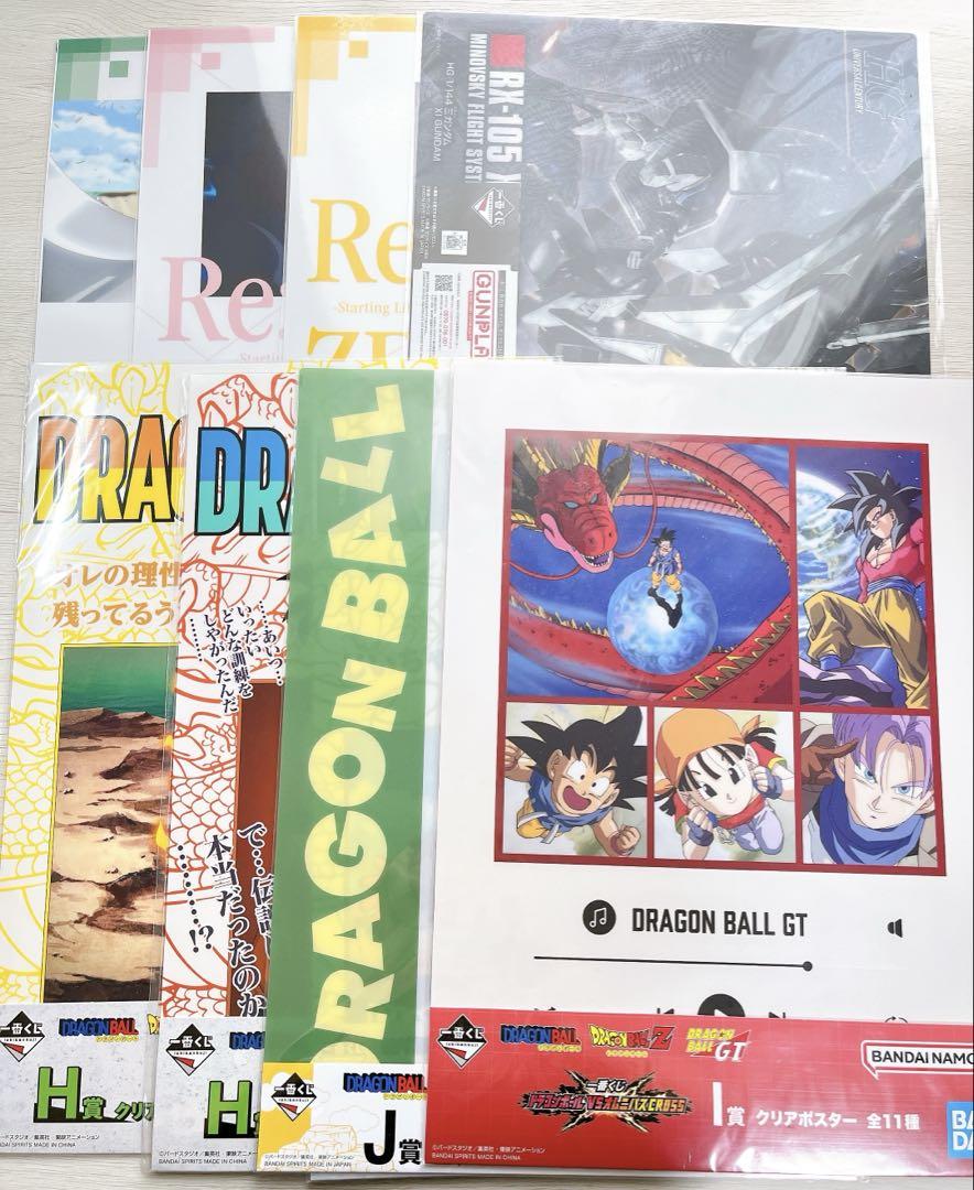 ノンジャンル クリアポスター クリアファイル まとめ売り 約150点