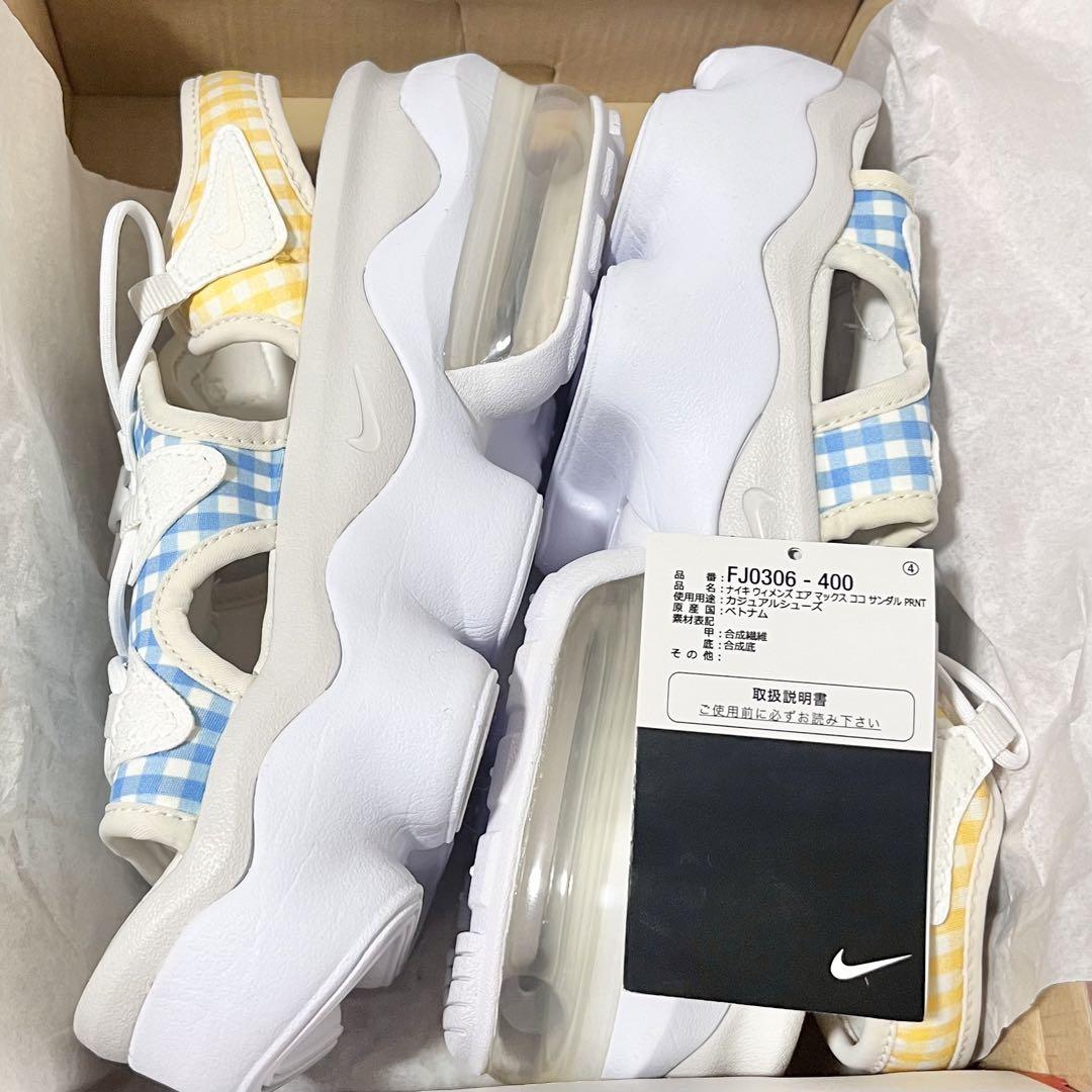 Nike 新品未使用エアマックスココ　ギンガムチェック　FJ0306-400