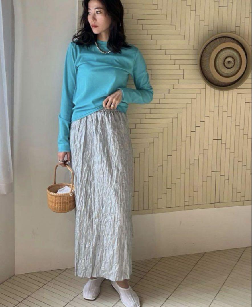 ⭐︎bow.a ボウエー　RIPPLE SKIRT