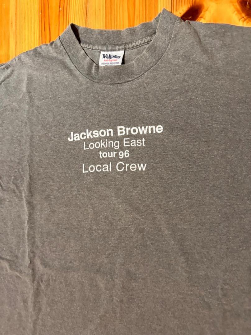Jackson Browne '87 日本公演シャツ Jackson Browne Looking East Tour Tシャツ - メルカリ