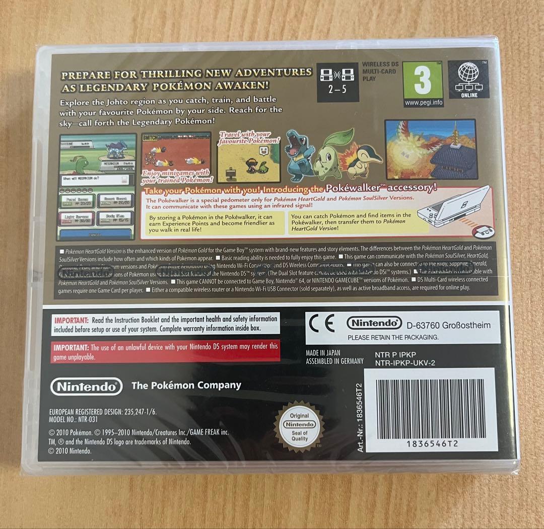 海外版ポケモンハートゴルド Pokemon