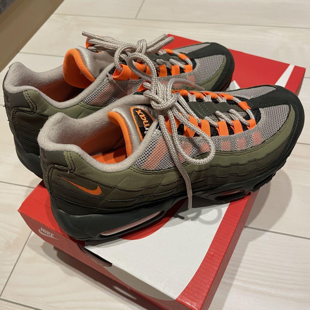 新品未使用　airmax95 24.5 オレンジグラデ