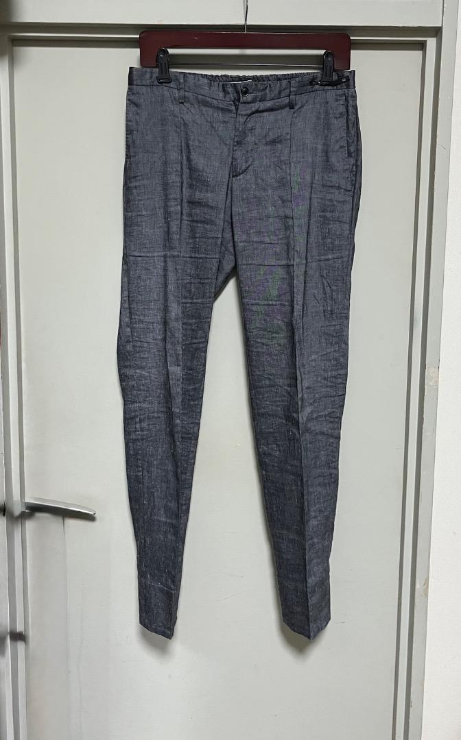 人気商品 PT01 メルカリ - ストレッチ ワンプリーツ スラックス リネン BERLIN パンツ