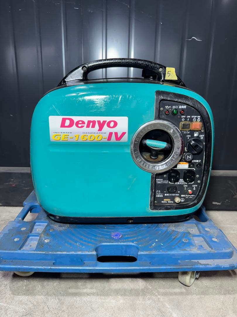 デンヨー インバーター発電機 GE1600-IV ポータブル ガソリンエンジン