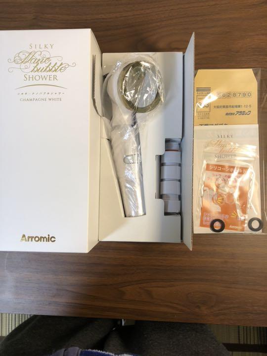 新品 アラミック シルキーナノバブルシャワー
