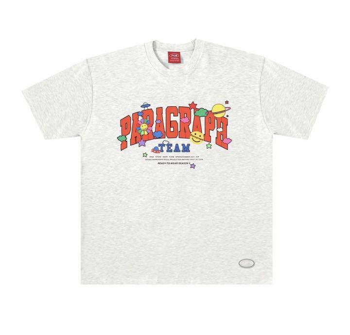 paragraph SMILE HAPPY T melange メランジ cKg1q-m84572175098 新品低価