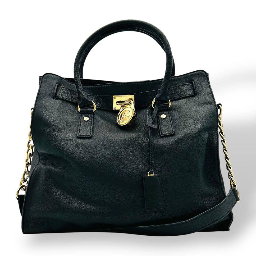 【希少】マイケルコース 2way バック ブラック チェーン 黒 良品 大人気 【希少】マイケルコース 2way バック ブラック チェーン 黒 良品 大人気