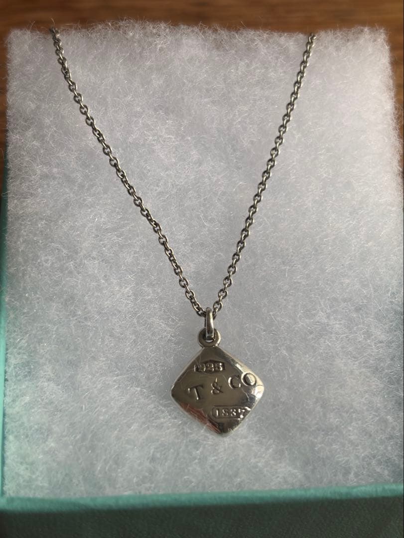 Tiffany&Co. ティファニー　モンタージュ　クッションネックレスシルバーアクセサリー