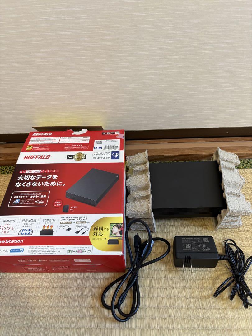 Buffalo - 外付けHDD　4TB(ブラック)　BUFFALO HD-LD4.0U3-BKA HD-LD4.0U3-BKA : 外付けHDD : DriveStation | バッファロー