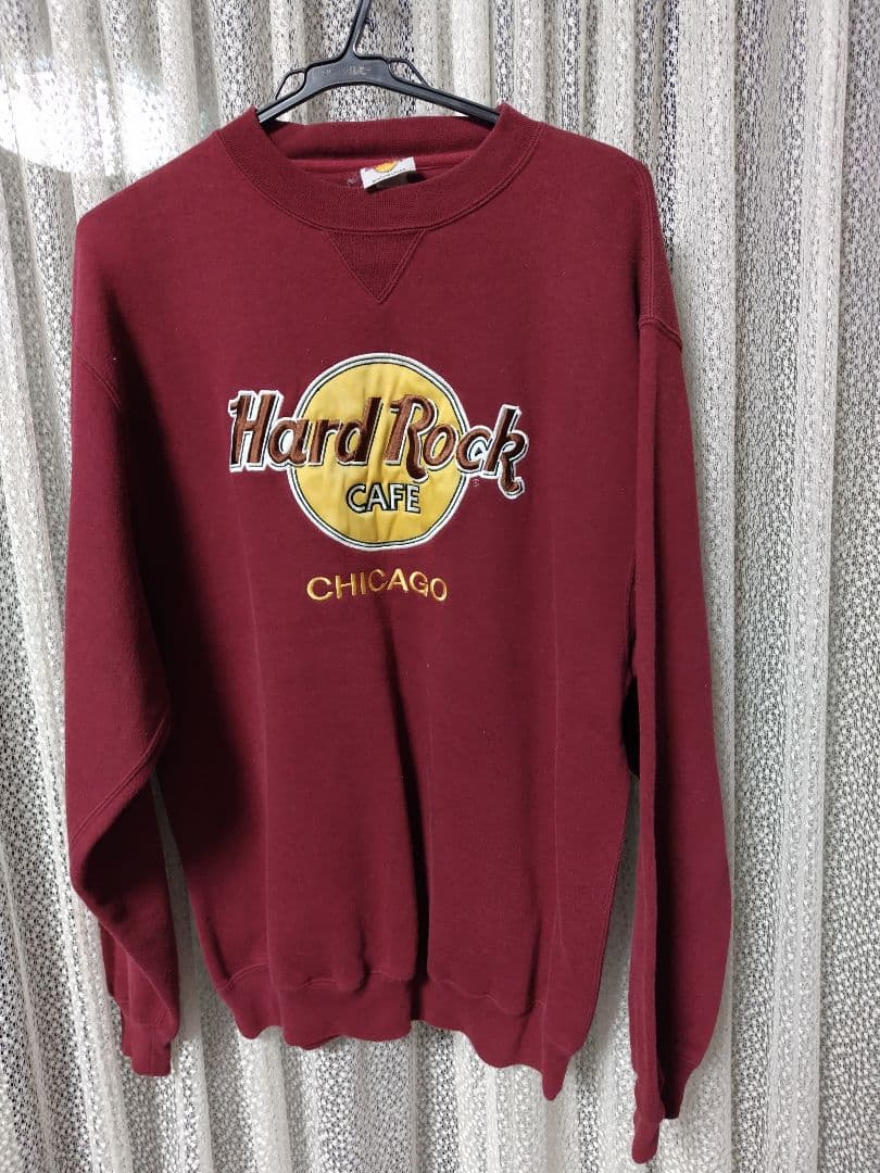 ハードロックカフェ　シカゴロゴマーク　スウェット　新品同様
