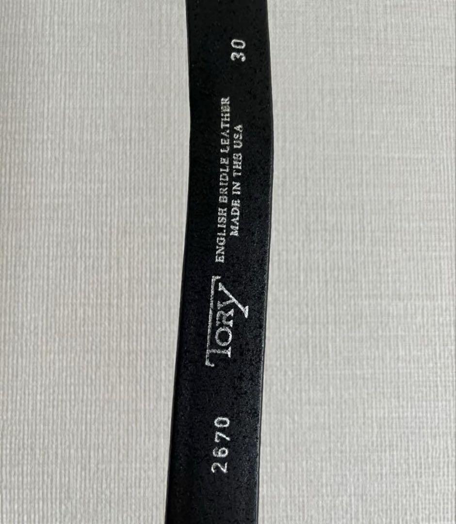 tory leather 30インチ フック バックル ベルト 幅1インチ