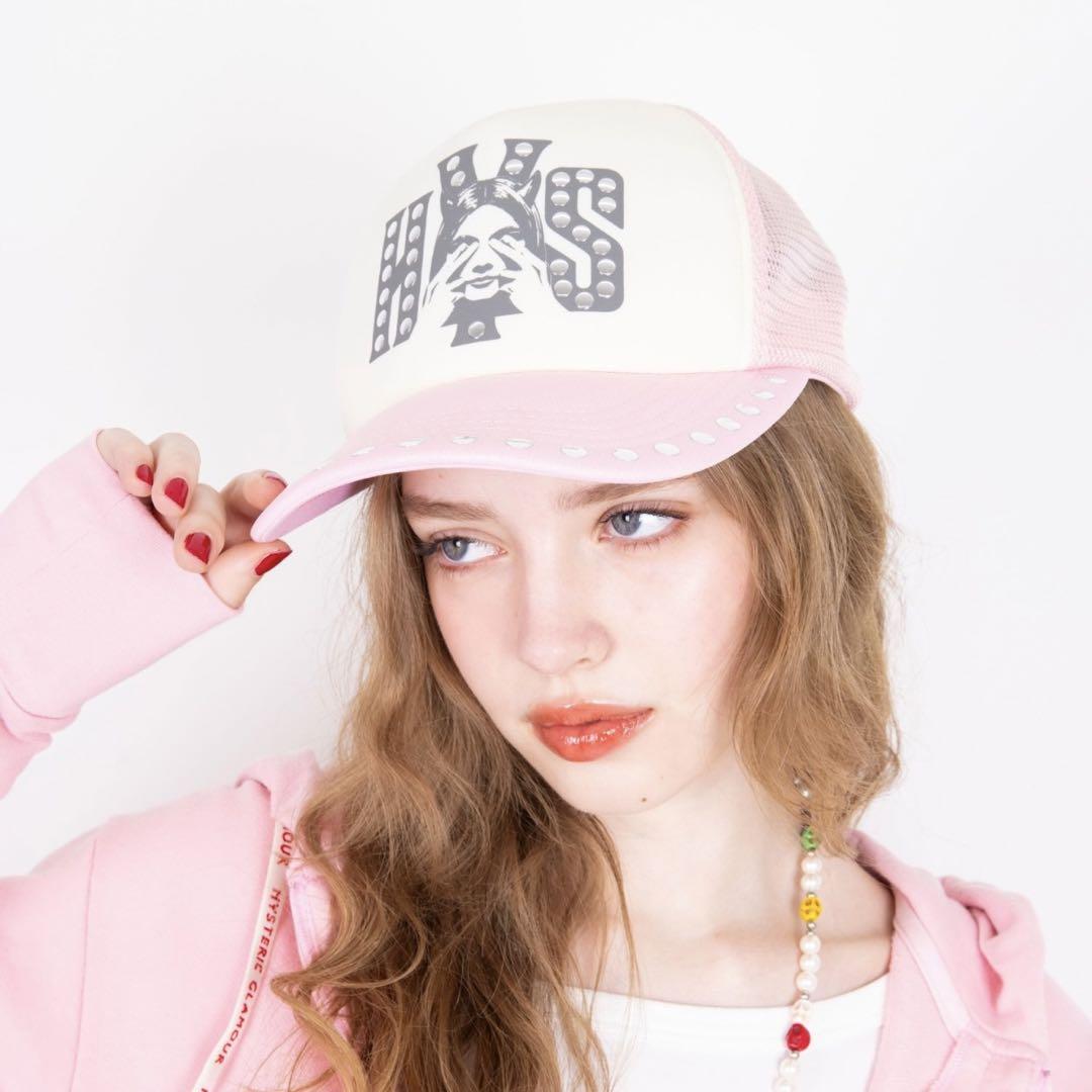 Amazon.co.jp: SEE NO EVIL スタッズメッシュキャップ
