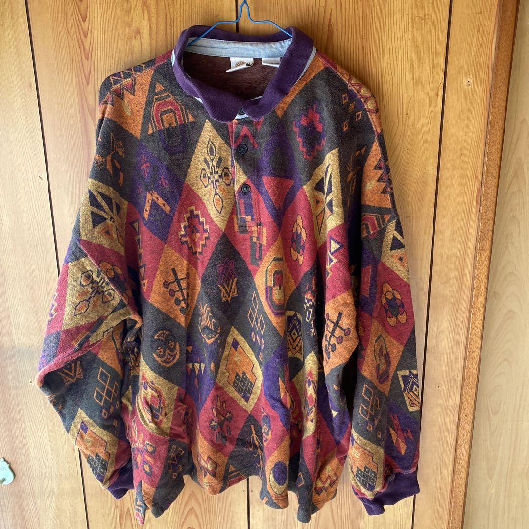 fieldgear 長袖ポロシャツ　コットン　XXL