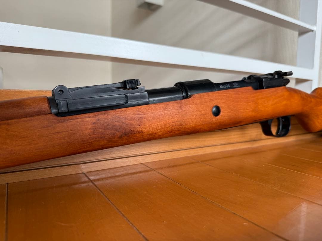 タナカ kar98k mod.98 リアルウッド 革製スリング付き エアガン タナカ kar98k mod.98 リアルウッド 革製スリング付き エアガン