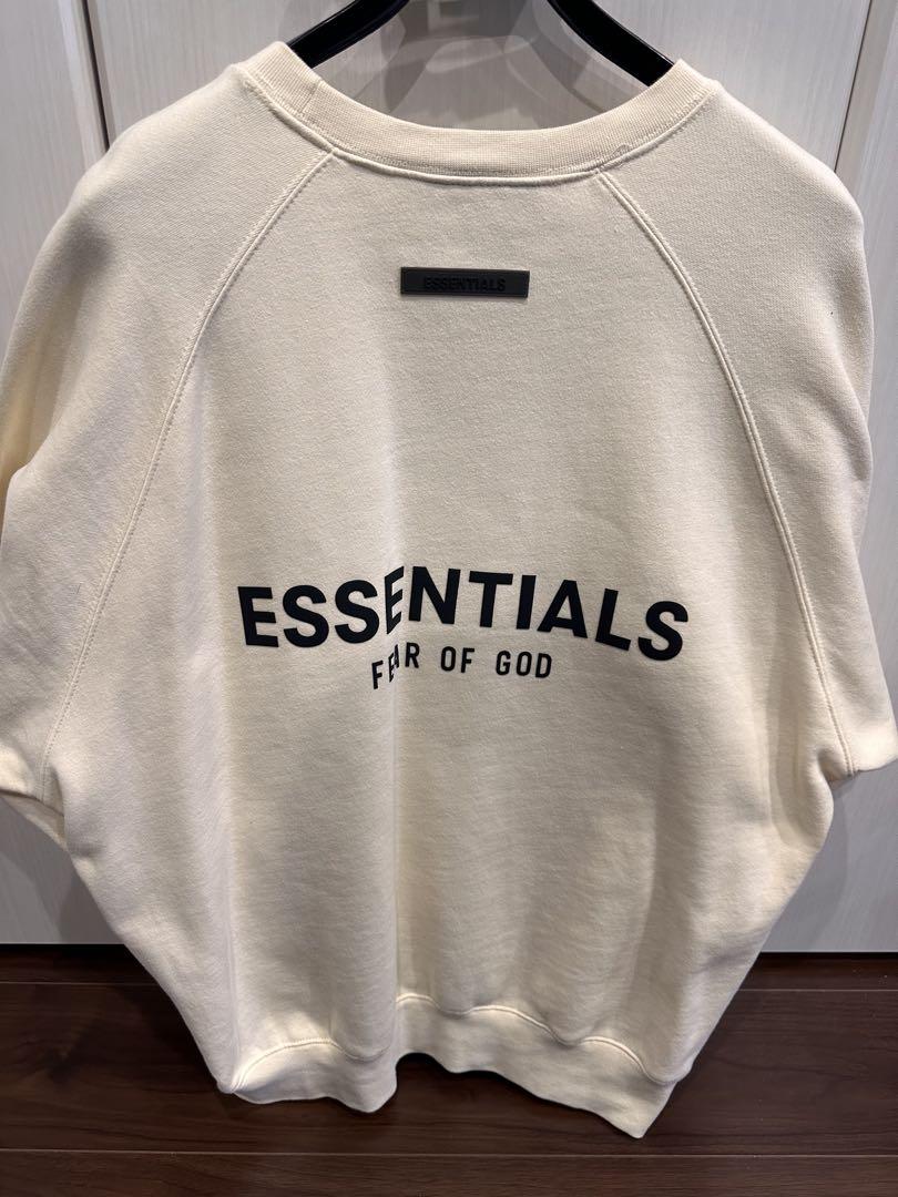 ESSENTIALS スウェット クリームMサイズ