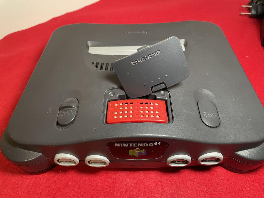 ゲーム出来ます★ 拡張パック ★ NINTENDO64 本体一式セット