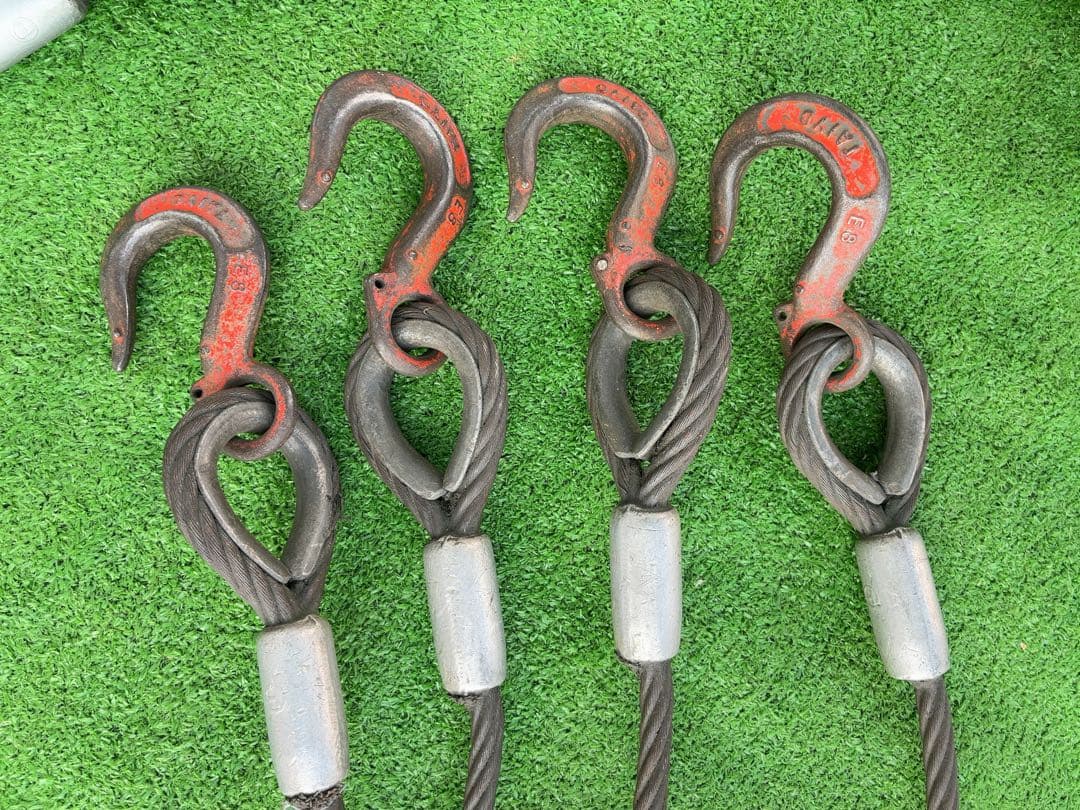 4点吊りフック 総重量2T