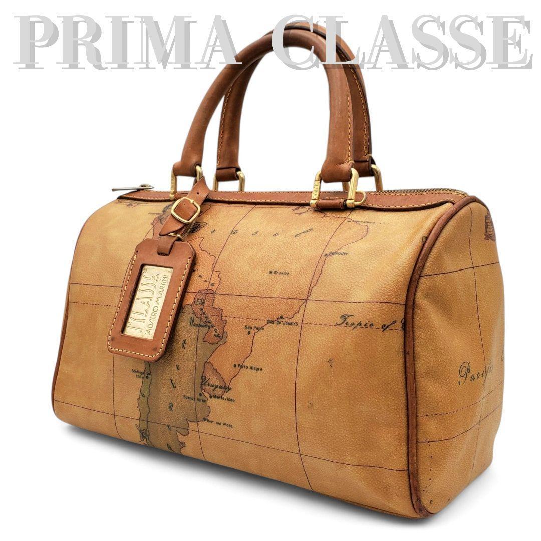 PRIMA CLASSE ボストンバッグ ハンドバッグ PVC イタリア製