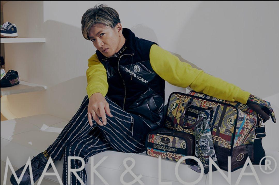 美品 マークアンドロナ MARK&LONA スカル 迷彩柄  トートバッグ