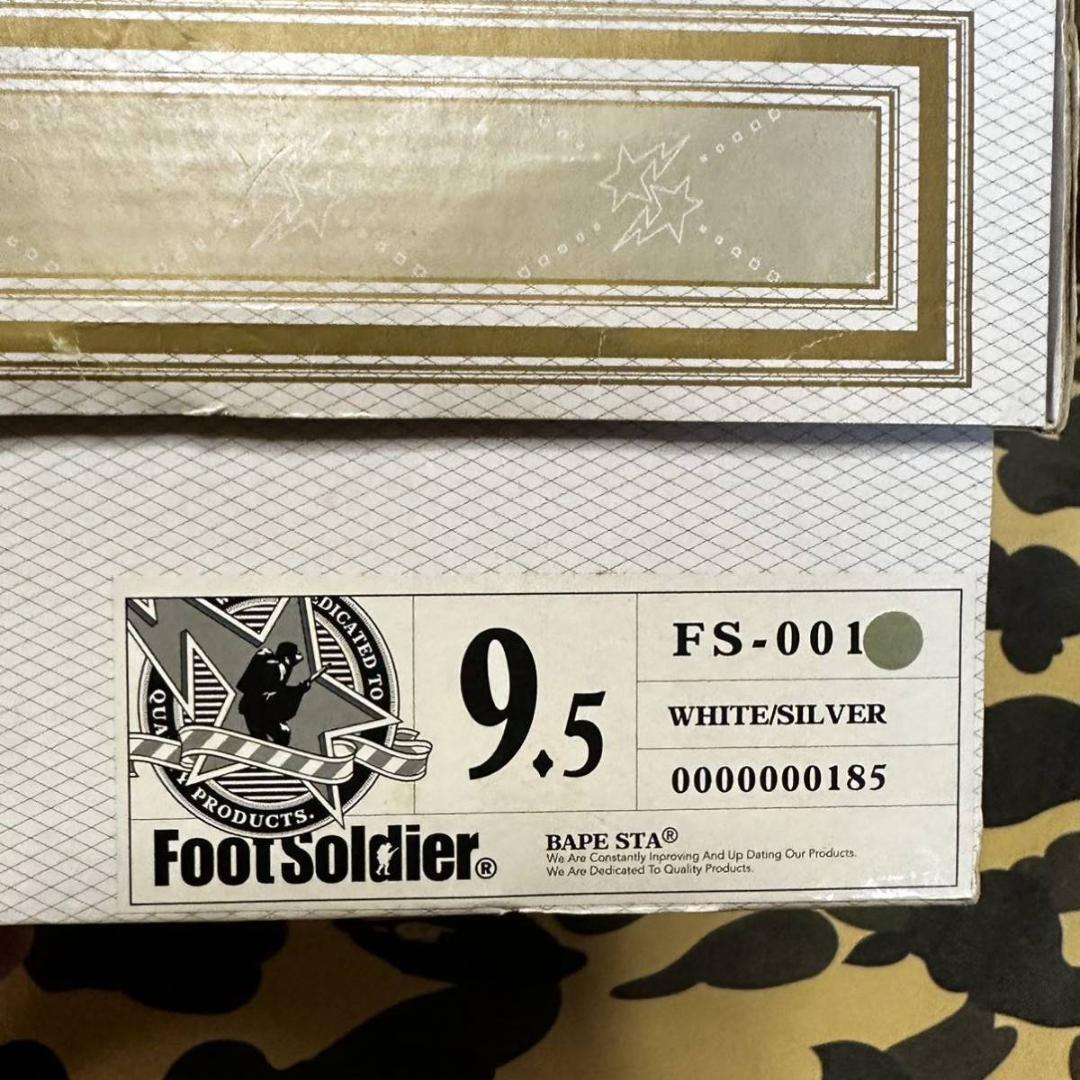 靴 DS OG BAPESTA LOW US9.5 27.5CM BAPE STA