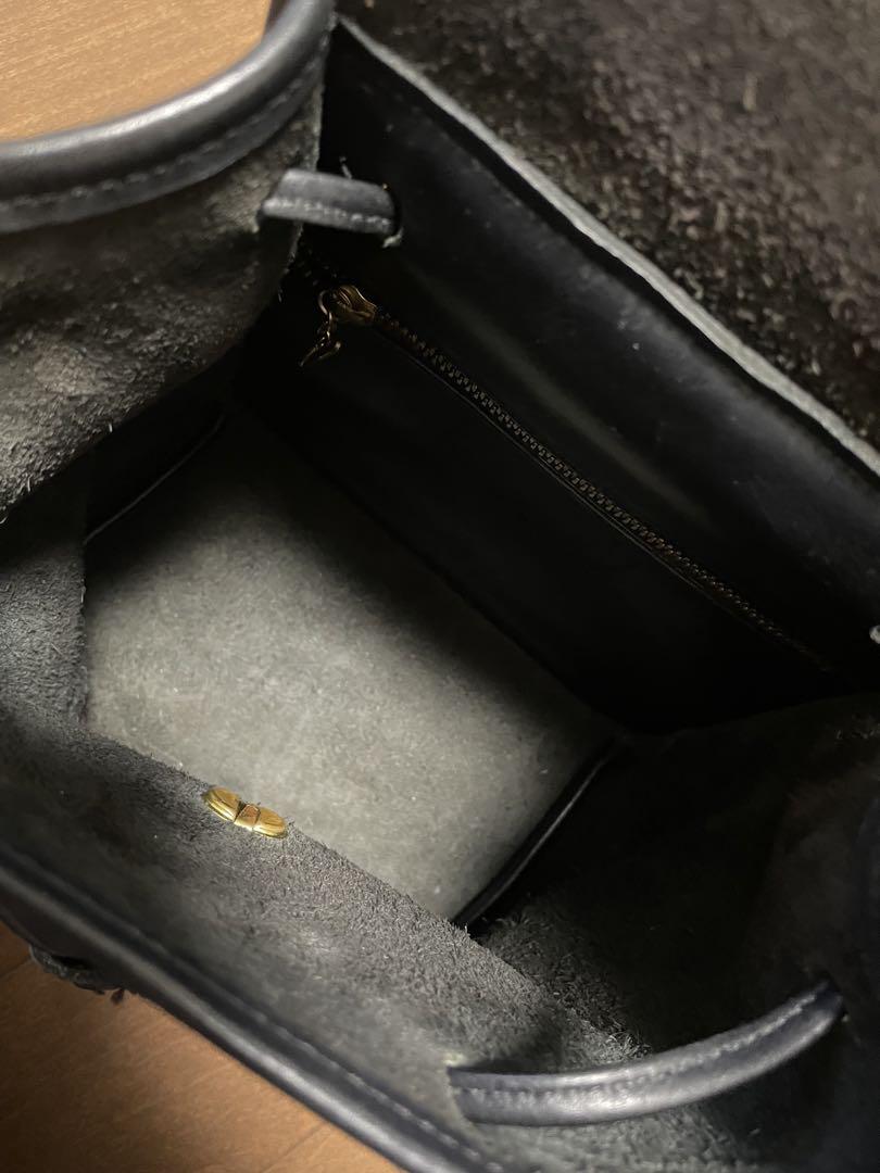 オールドコーチ　COACH 黒 レザーリュック# 9960 old coach