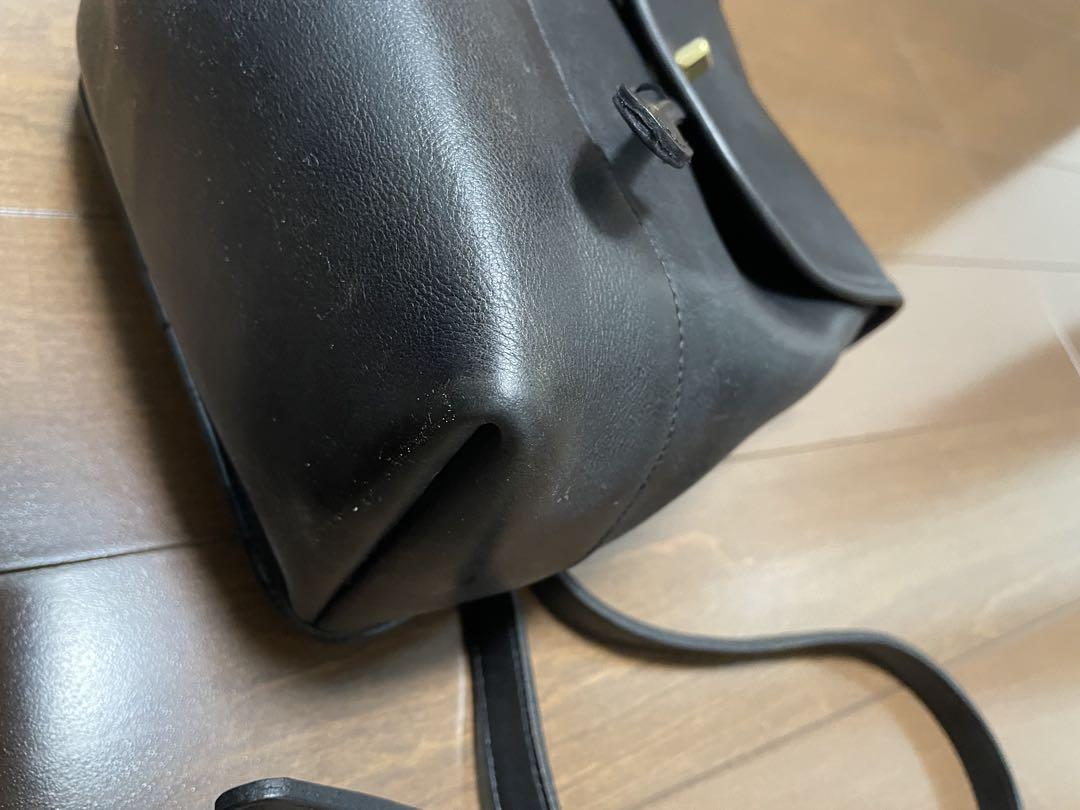 オールドコーチ　COACH 黒 レザーリュック# 9960 old coach