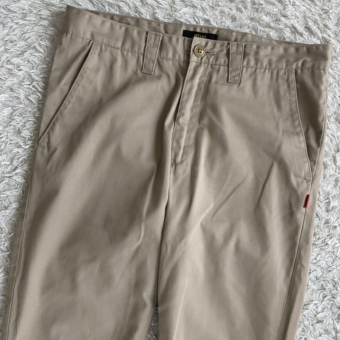 美品 WTAPS TROUSERS COPO TWILL EX33 チノパン L
