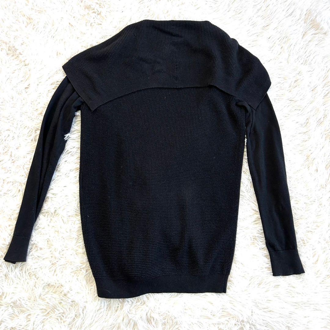 美品✨theory セオリー ロングカーディガン サーマル カシミヤ