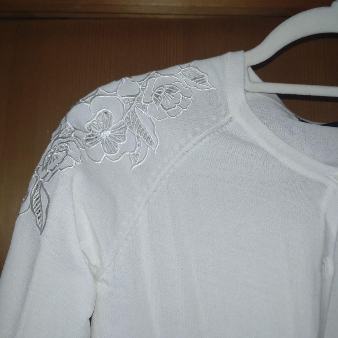 ketty肩刺繍レ―ス カ―ディガン