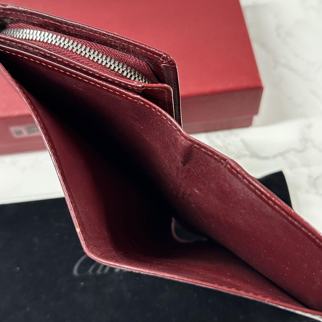 新品同様‼️ カルティエ　Cartier 財布　折り財布　ハッピーバースデー