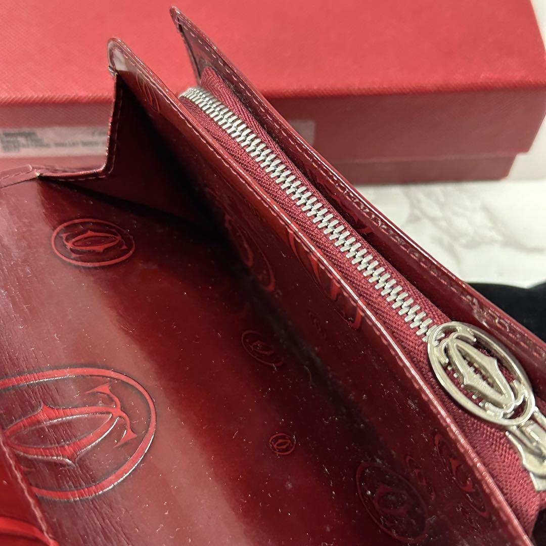 新品同様‼️ カルティエ　Cartier 財布　折り財布　ハッピーバースデー