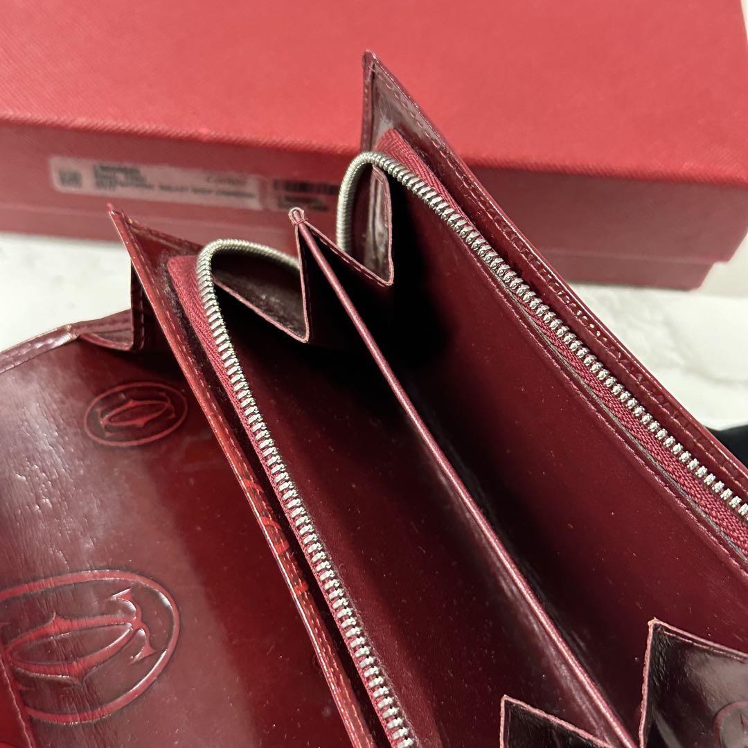 新品同様‼️ カルティエ　Cartier 財布　折り財布　ハッピーバースデー