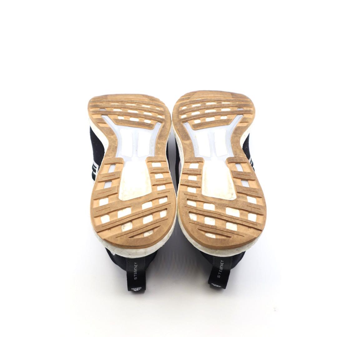 adidas ステラマッカートニー スニーカー ブラック シルバー 1960