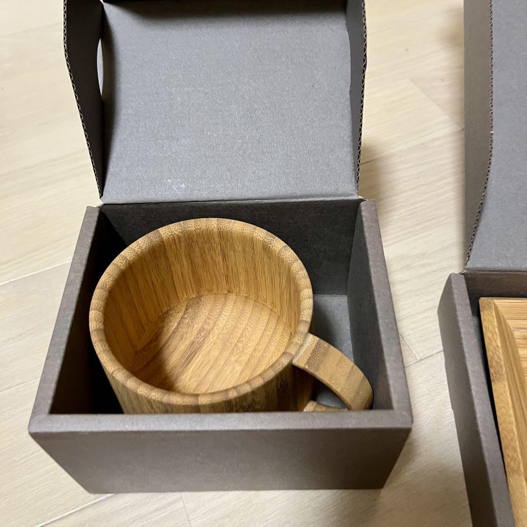 PANDAYS 竹製マグカップとプレートセット