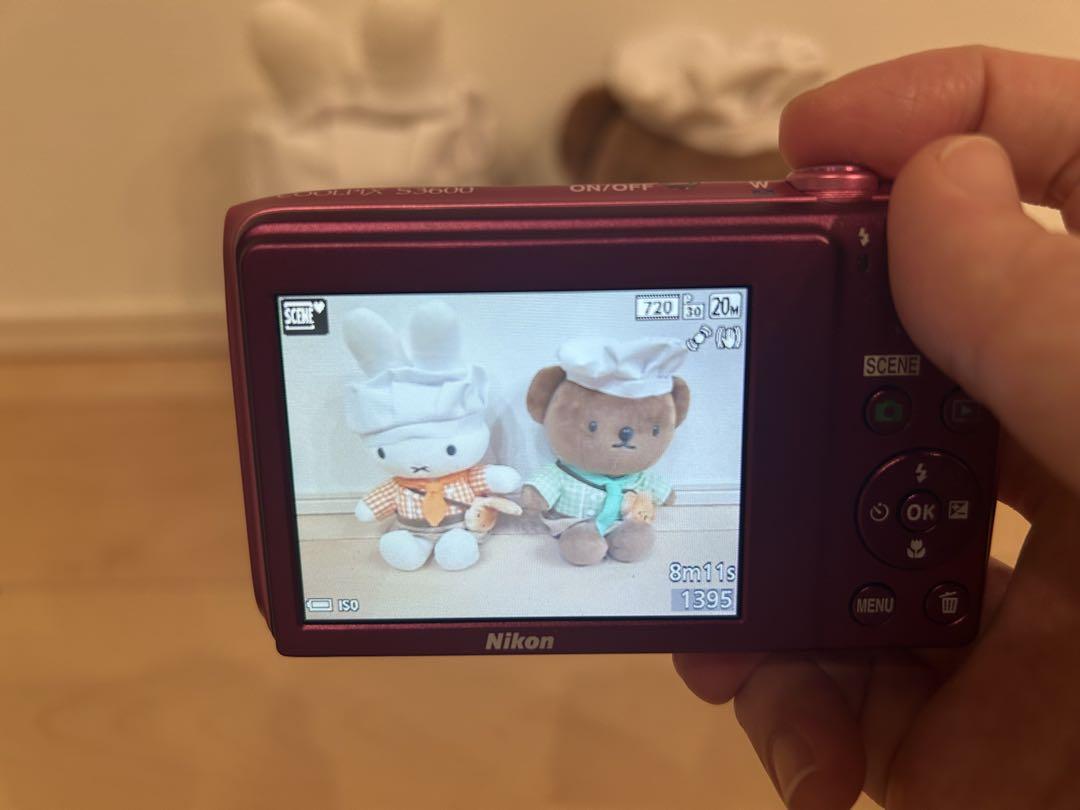 Nikon COOLPIX S3600 ピンク